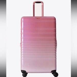 The Large Check In Roller in Wicked Pink